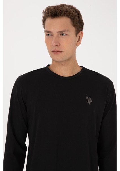 Erkek Siyah Pijama Takım 50318602-VR046 fiyatları