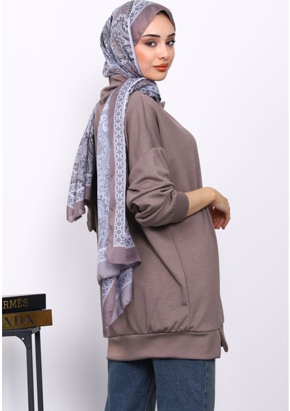 Vizon Yaka Detaylı Modal Tunik fırsatları