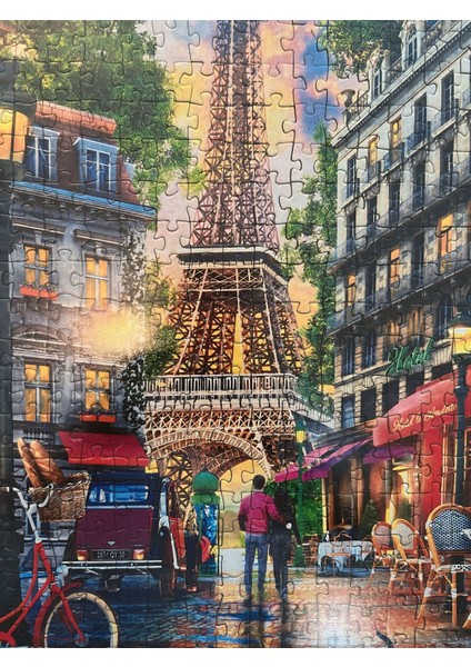 Pariste Bir Gün Puzzle Tablo fiyatları