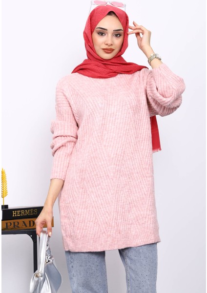 Pudra Bisiklet Yaka Triko Kazak fiyatları