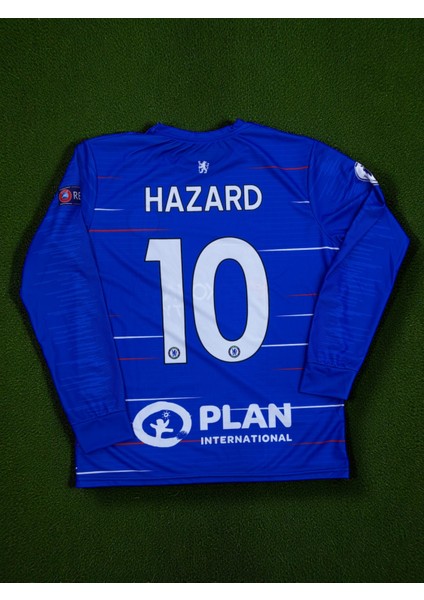 Nostaljik Hazard Uzun Kollu Chelsea Forması