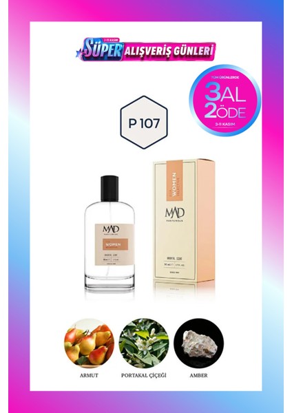 Mad P107 Selective 50 ml Kadın Parfüm