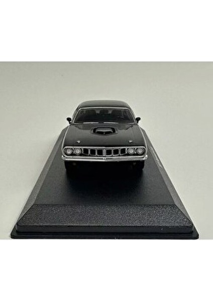 John Wick Plymouth Cuda 1/43 Ölçekli Metal Model Araba Gerçekçi Detaylarla