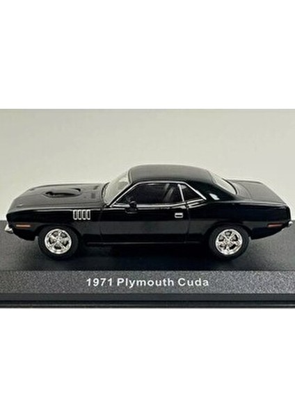 John Wick Plymouth Cuda 1/43 Ölçekli Metal Model Araba Gerçekçi Detaylarla