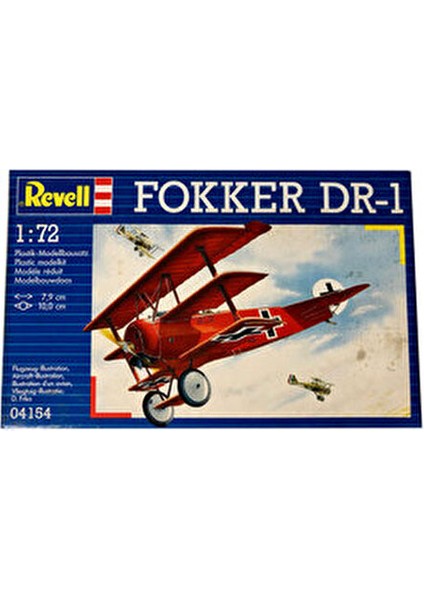 Fokker Dr. 1 Uçak Modeli 1/72 Ölçek Metal Gövdeyle Detaylı Tasarım fiyatları