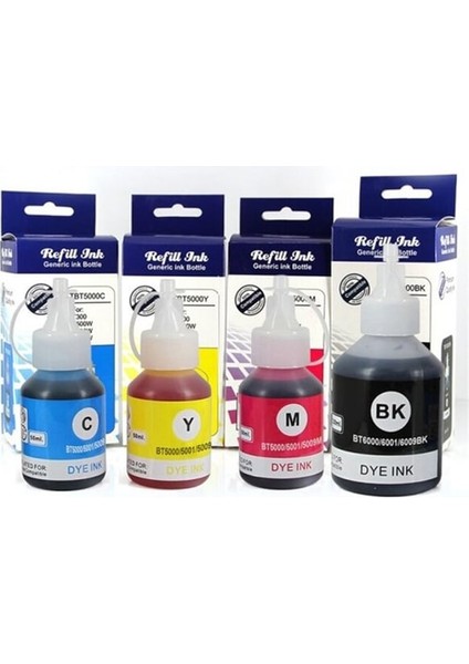 Brother DCP-T700W Muadil Mürekkep Seti