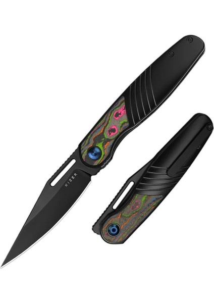 Raze | S45VN | Titanium & Camo Carbon | KI3720A1