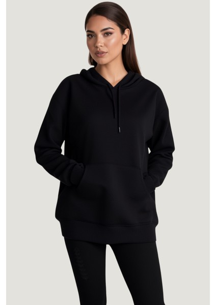 Kapüşonlu Kanguru Cep 3 Iplik Puf Yumuşacık (Içi Polarlı) indirimleri