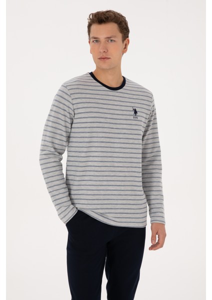 Erkek Lacivert Pijama Takım 50318604-VR033 modelleri