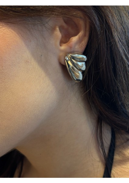 Üç Sıra Çelik Küpe