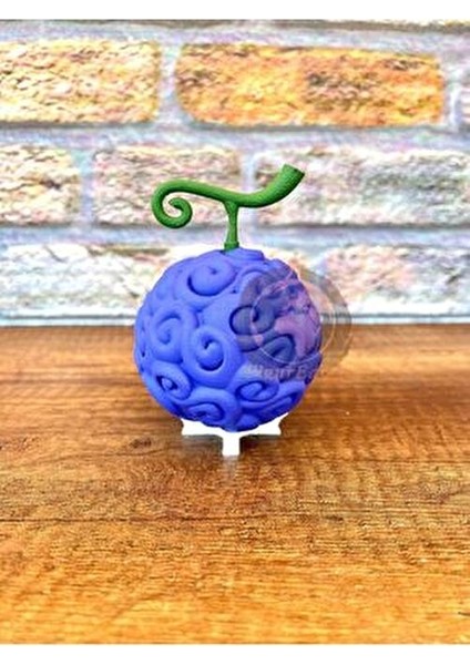 One Piece Gomu Gomu Fruit Luffy 10 cm Koleksiyon Figürü Mavi Renkli modelleri