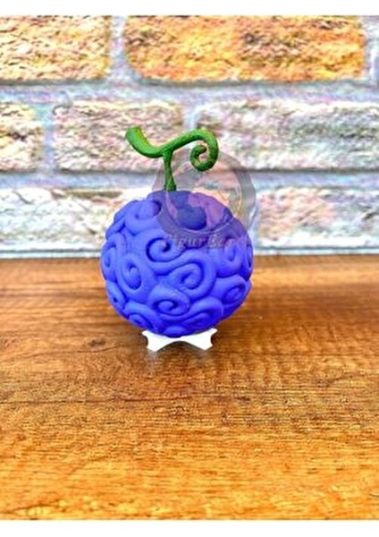 One Piece Gomu Gomu Fruit Luffy 10 cm Koleksiyon Figürü Mavi Renkli indirimleri