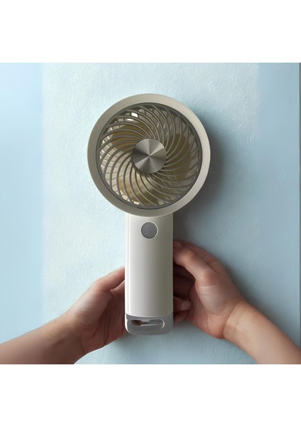 USB ile Şarj Olabilen 3 Ayarlı Fan Modlu Çanta Tipi El Fanı indirimleri