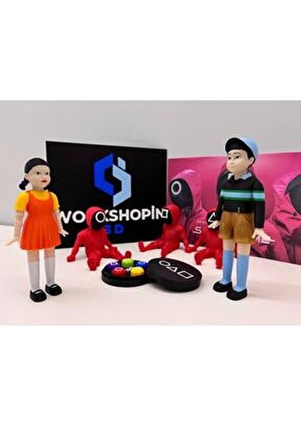 Squid Game Young Hee Bebek Figürü 15 cm Detaylı Tasarım ile Üretilmiştir fırsatları