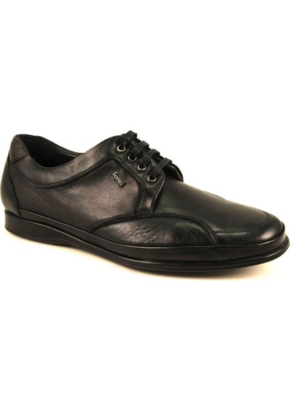 46101 Siyah Deri Erkek Ayakkabısı