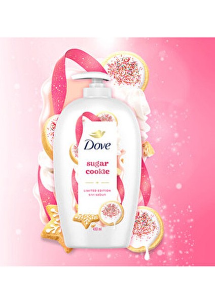 Sugar Cookie Sıvı Sabun 450 ml Yumuşak Temizleme ve Sınırlı Üretim fırsatları