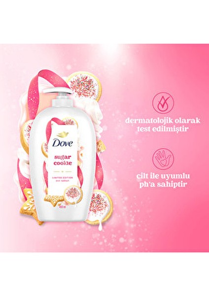 Sugar Cookie Sıvı Sabun 450 ml Yumuşak Temizleme ve Sınırlı Üretim indirimleri