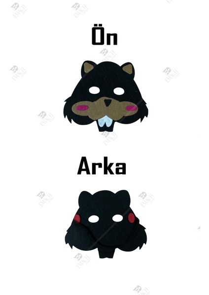 Sincap Maske Kaliteli Keçe Hayvan Figürlü Maske fiyatları