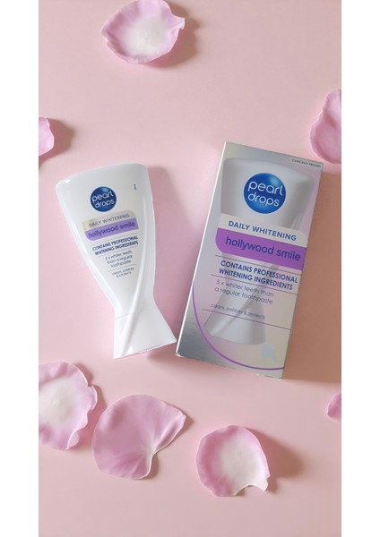 Hollywood Smile -2 Adet .Aktif Oksijen Ve Gelişmiş Formülü ile 5 Ton Kadar Beyazlatıcı Diş Macunu 50ml.