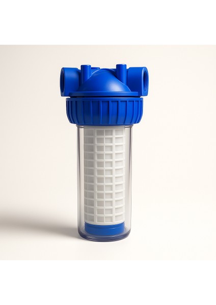 Şeffaf Su Filtresi – 1” Girişli – Hidrofor ve Su Arıtma Sistemleri Için