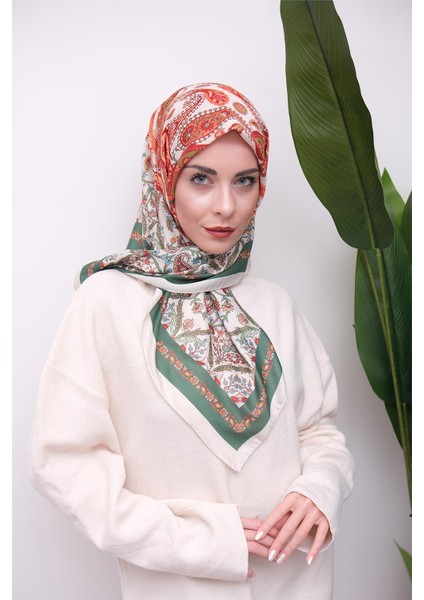 Renkli Karma Desen Dijital Soft Eşarp fırsatları