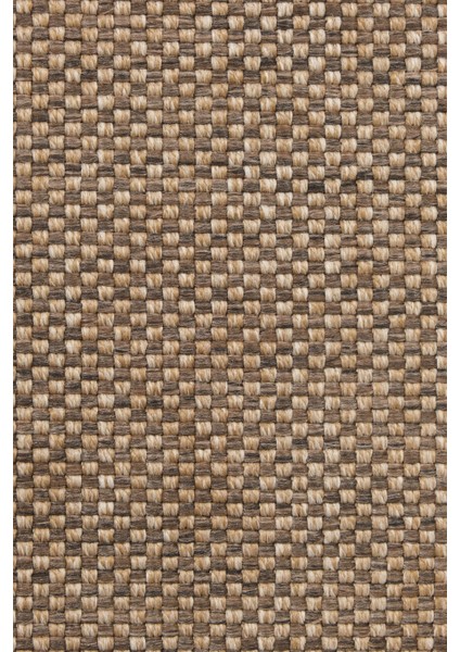 Kahve Bej Jüt Sisal Kaymaz Taban Hasır Dokuma Yıkanabilir Yolluk Salon Koridor Mutfak Halısı