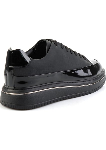 Siyah Siyah Floter Hakiki Deri Erkek Casual Ayakkabı E01089001208 modelleri