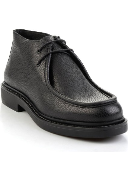 Siyah Hakiki Deri Erkek Bot & Bootie E02648606640 fiyatları