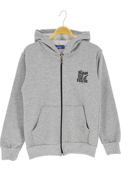 Erkek Çocuk Hırka 2 Iplik Şordonlu Baskılı Kapüşonlu fiyatları