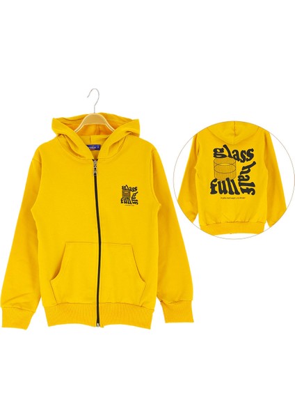 Erkek Çocuk Hırka 2 Iplik Şordonlu Baskılı Kapüşonlu fiyatları