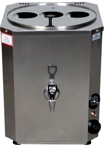 Yeni Nesil Çay Makinesi 3 Demlikli 35 Litre Inox
