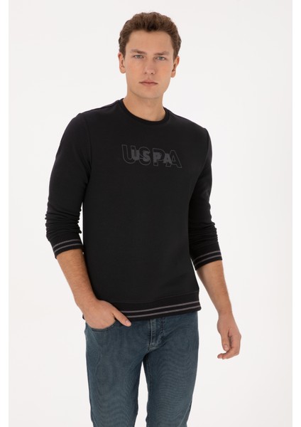 Erkek Siyah Sweatshirt 50316372-VR046