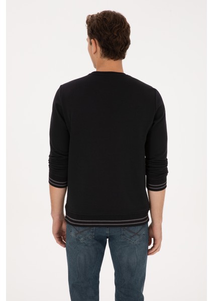 Erkek Siyah Sweatshirt 50316372-VR046 indirimleri