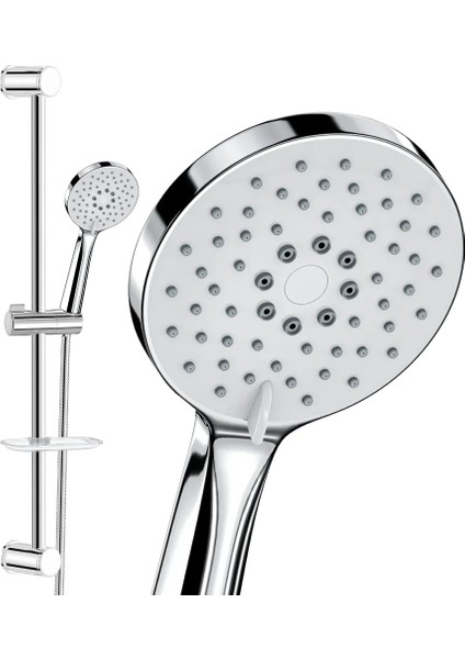| Valtemo Fonksiyonlu Krom Beyaz Sürgülü Duş Seti fiyatları