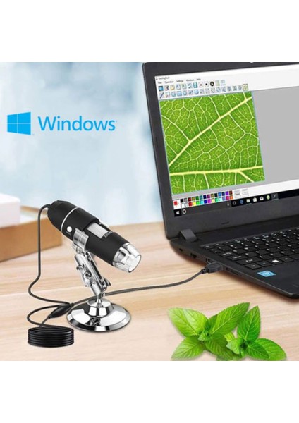 2MP 1600X Dijital Usb Mikroskop Zoomlu. Telefon Çevirici Dahil. fiyatları
