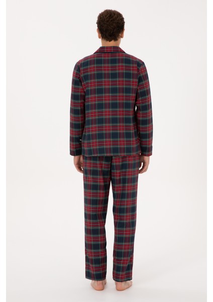 Erkek Bordo Pijama Takım 50318614-VR014 indirimleri
