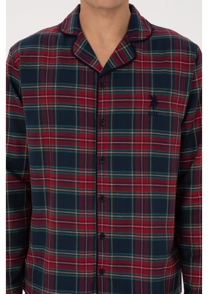 Erkek Bordo Pijama Takım 50318614-VR014