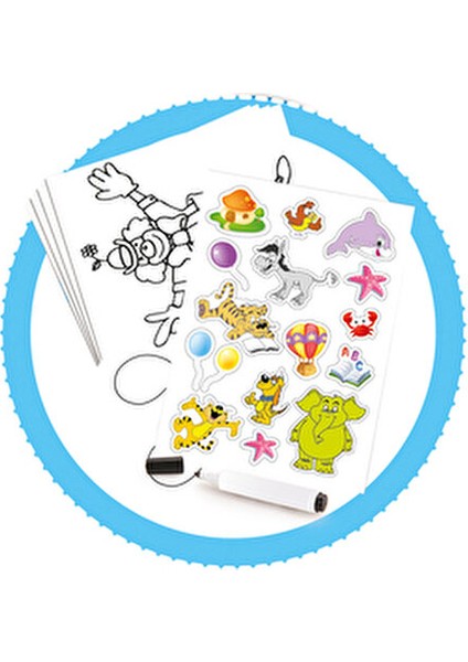 Jumbo Yazı Tahtası Eğitici İçerik ile Matematik ve Sayma Eğlencesi 3-6 Yaş modelleri