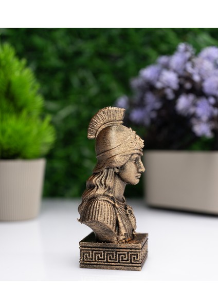 Athena Büst Figür – Antik Yunan Mitolojisi Dekoratif Heykel modelleri