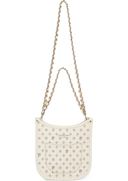 Bej Zincirli Askılı Mıknatıs Kapamalı Kadın Çapraz Omuz Çantası - El Çantası 05PC25Y10316 modelleri