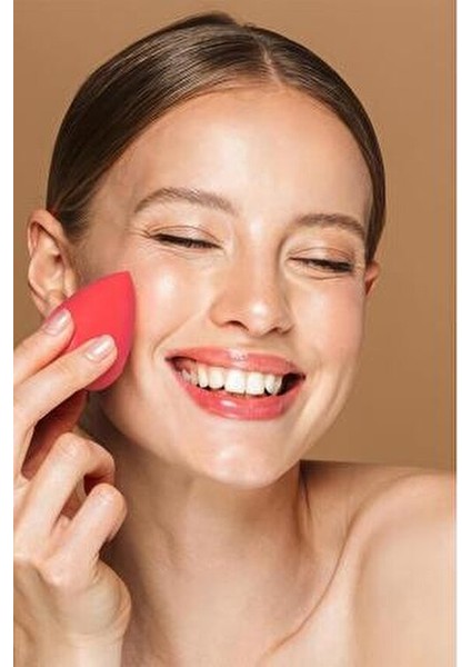 Mor Kutulu Makyaj Süngeri Kapatıcı ve Aydınlatıcı Uygulama İçin 9.5x5 cm fırsatları