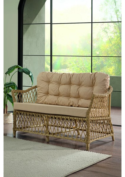 Rattan Icon Bahçe Mobilyası 2+1+1+Camlı Masa indirimleri