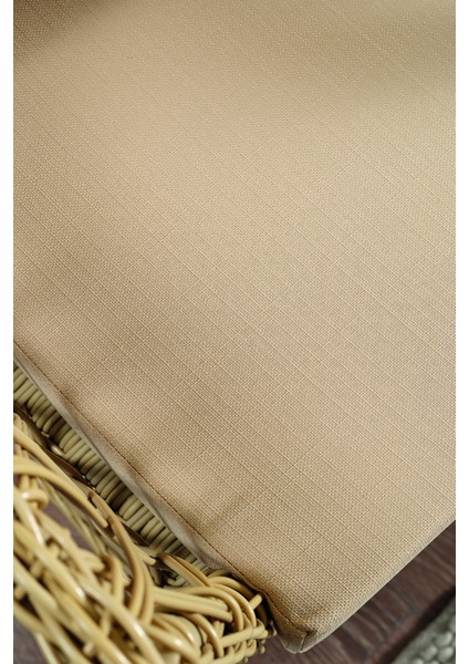 Rattan Icon Bahçe Mobilyası 2+1+1+Camlı Masa