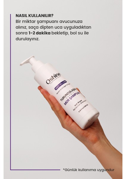 Turunculaşma Karşıtı Mor Şampuan, 250 ml modelleri