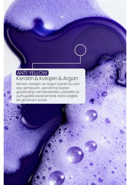 Turunculaşma Karşıtı Mor Şampuan, 250 ml fırsatları