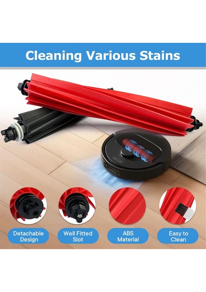 Q5 Max+,q8 Max/q8 Max+,q5 Pro/q5 Pro+, S8,s8+,s8 Pro Ultra Robot Süpürge Için Yedek Ana Fırçalar (Yurt Dışından) fırsatları