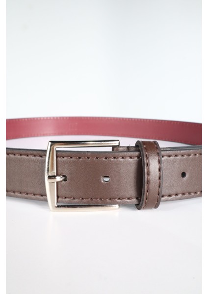 Erkek 4 cm Spor Kahverengi Kemer fiyatları