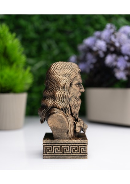 Hades Büst Figür – Antik Yunan Mitolojisi Dekoratif Heykel modelleri