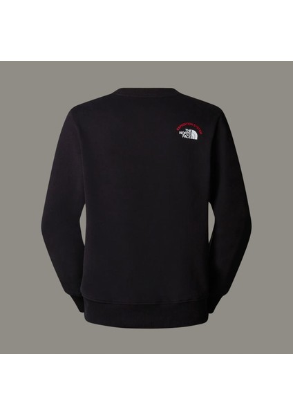 Crew Neck Siyah Sweatshirt modelleri