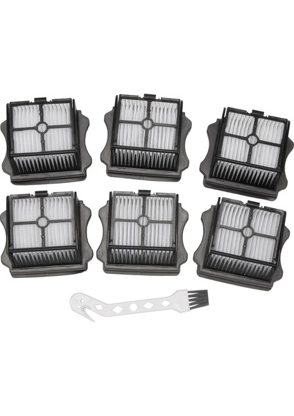 Ifloor 3 ve Floor One S3 Islak Kuru Kablosuz Süpürge Için 6'lı Yedek Filtre Paketi (Yurt Dışından)